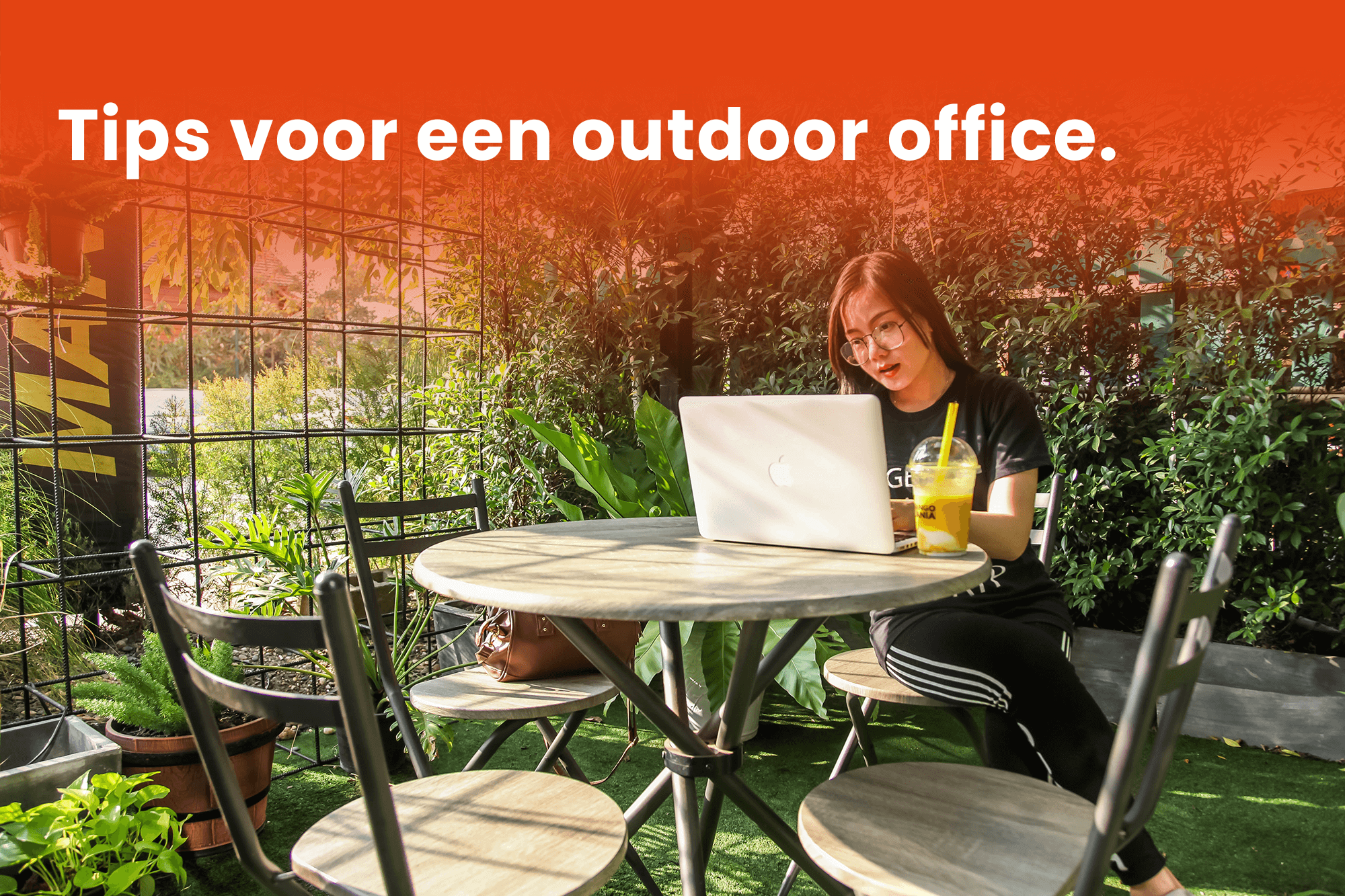 Tips voor een outdoor office